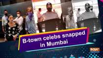 B-town celebs snapped in Mumbai
