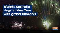 Watch: Australia rings in New Year with grand fireworks