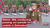 Watch: IMA conducts passing out parade for cadets in Dehradun