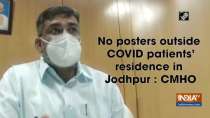 No posters outside COVID patients