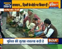 Farmers continue protest against farm laws at Delhi-Ghazipur border