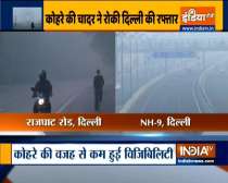 Delhi witnesses moderate fog today