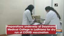 Preparations underway at Dayanand Medical College in Ludhiana for dry run of COVID vaccination