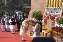 Delhi: PM Modi pays tribute to 2001 Parliament attack martyrs