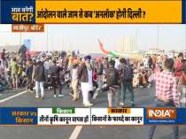 Tomar, Goyal hold talks with farmer leaders amid protest; heavy traffic jam on Delhi borders