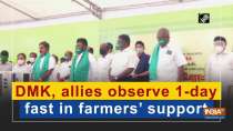 DMK, allies observe 1-day fast in farmers