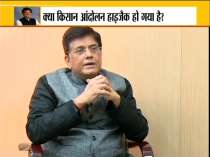 India TV Exclusive: Union Minister Piyush Goel on Farmers protest