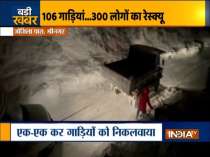 300 passengers stranded at Zojila pass due to snow avalanche rescued by BRO