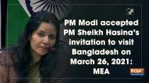 PM Modi accepted PM Sheikh Hasina