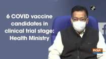 6 COVID vaccine candidates in clinical trial stage: Health Ministry