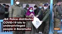 J&K Police distributes COVID-19 kits to underprivileged people in Baramulla
