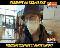 People react as Germany announces UK travel ban