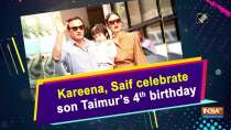 Kareena, Saif celebrate son Taimur