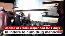 License of 2 bars suspended for 7 days in Indore to curb drug menace