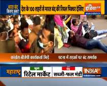 Bharat Bandh: BJP-Congress workers scuffle in Jaipur, normal lift partially hit in Patna