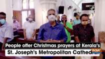 People offer Christmas prayers at Kerala