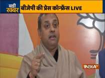Sambit Patra attacks Rahul Gandhi over his absence on Congress Foundation Day