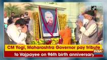 CM Yogi, Maharashtra Governor pay tribute to Vajpayee on 96th birth anniversary