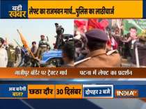Farm laws: Farmers hold tractor rally in Delhi, protesting Left workers baton charged by Police in Patna