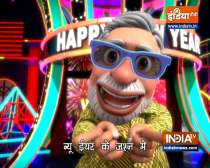 OMG: Happy New Year greetings in PM Modi