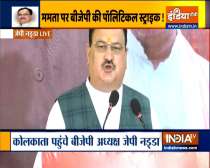 JP Nadda thunders on Mamata