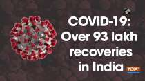 COVID-19: Over 93 lakh recoveries in India