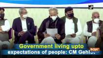 Government living upto expectations of people: CM Gehlot