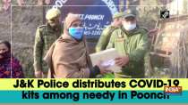 J&K Police distributes COVID-19 kits among needy in Poonch