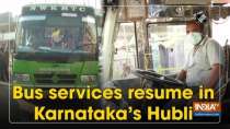 Bus services resume in Karnataka