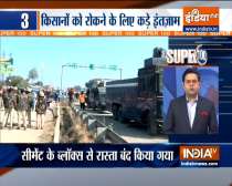 Farmers gather near Shahjahanpur border to protest | Watch Super 100 News