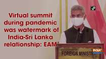 Virtual summit during pandemic was watermark of India-Sri Lanka relationship: EAM