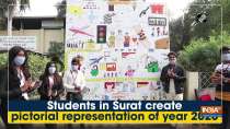 Students in Surat create pictorial representation of year 2020