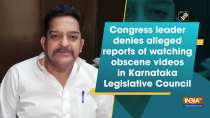 Congress leader denies alleged reports of watching obscene videos in Karnataka Legislative Council