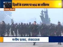 NSG commandos contingent rehearsed at Rajpath ahead of Republic Day