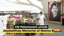 CM Palaniswami unveils Jayalalithaa Memorial at Marina Beach
