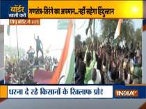 Scuffle breaks out at Singhu border where farmers are protesting against Farm Laws