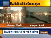 Rain lashes Delhi-NCR on chilly winter morning