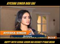 Ayesha Singh talks about the latest happening in her show 