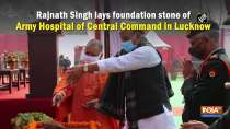 Rajnath Singh lays foundation stone of Army Hospital of Central Command in Lucknow