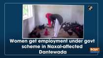 Women get employment under govt scheme in Naxal-affected Dantewada