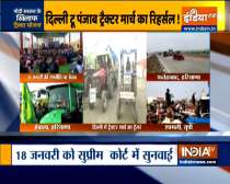 Farmers rehearse tractor parade for Republic Day
