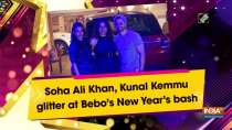 Soha Ali Khan, Kunal Kemmu glitter at Bebo