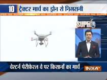 Drones deployed to monitor farmers tractor rally in parts of Delhi