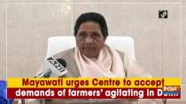 Mayawati urges Centre to accept demands of farmers