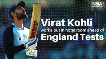 IND vs ENG: Virat Kohli works out in hotel room while in quarantine