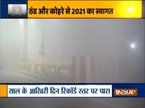 Delhi wakes up to dense fog on the new year