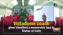 Vistadome coach gives travellers a memorable tour to Statue of Unity