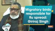 Migratory birds responsible for flu spread: Giriraj Singh