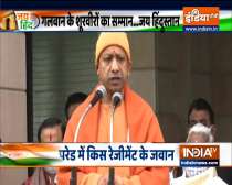 Republic Day 2021: UP CM Yogi Adityanath unfurls the Tricolour at his residence in Lucknow