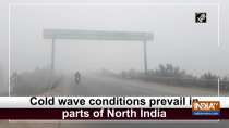 Cold wave conditions prevail in parts of North India